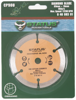 Status Алмазный диск диск для CP 90 U Для электро и бензопил фото, изображение
