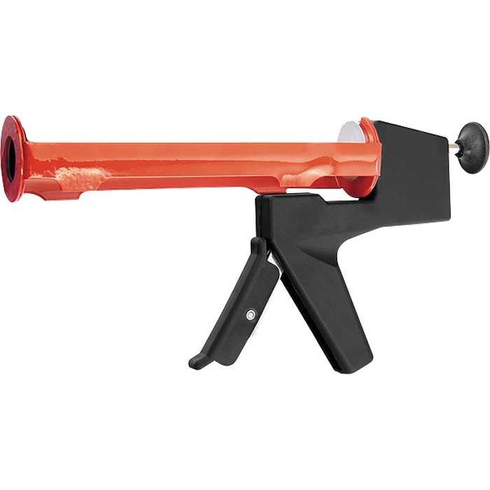 Пистолет для герметика, 310 мл, "полуоткрытый", противовес, круглый шток 8 мм Matrix Пистолеты для пены и герметика фото, изображение