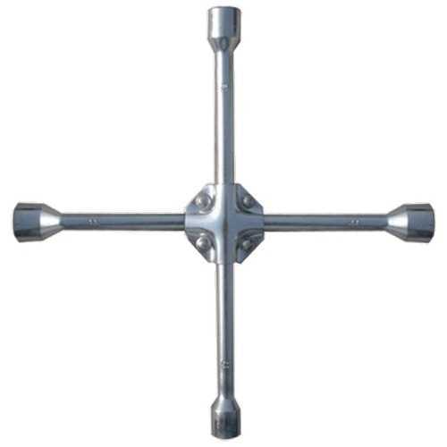 Ключ-крест баллонный, 17 х 19 х 21 мм, под квадрат 1/2, усиленный, толщина 16 мм Matrix Professional Ключи баллонные фото, изображение
