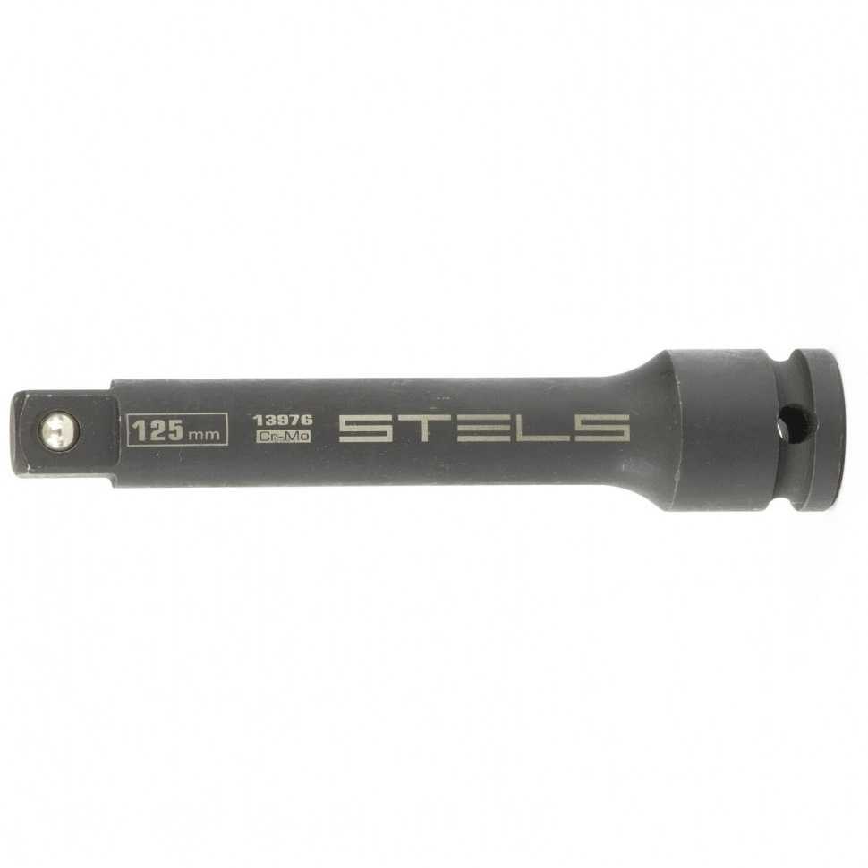 Удлинитель ударный, 125 мм, 1/2 Stels Удлинители фото, изображение