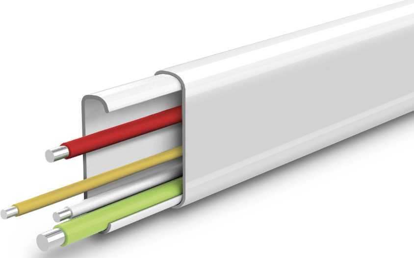 IDeal Кабель-канал 10х15 "Деконика" Белый Глянцевый (палка 2,2м) Пластиковый кабель-канал фото, изображение