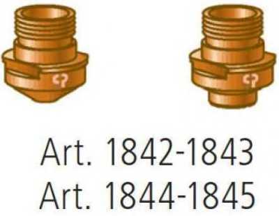 Форсунка (сопло) 1.0 мм Cebora 1842 (10 шт) Аксессуары к горелкам Plasma фото, изображение