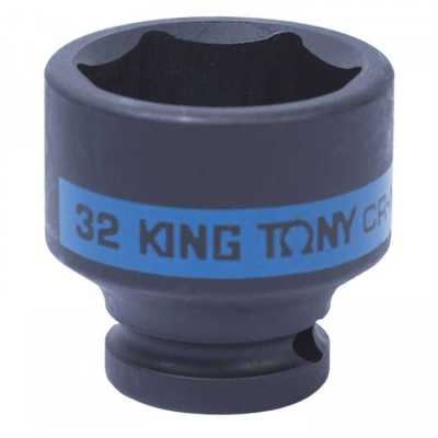 Головка торцевая ударная шестигранная 1/2", 32 мм KING TONY 453532M Торцевые головки ударные фото, изображение