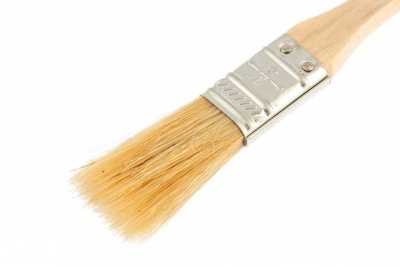 Кисть плоская Slimline 3/4" (20 мм), натуральная щетина, деревянная ручка Sparta Кисти плоские фото, изображение